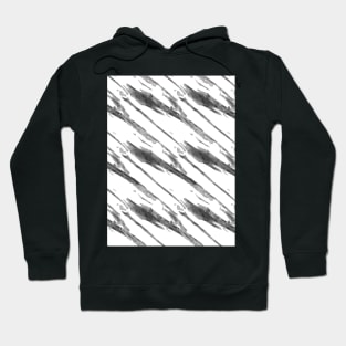 Dark gray oblique abstraction on white background Hoodie